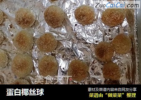 蛋白椰丝球
