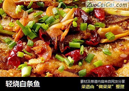 轻烧白条鱼
