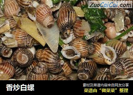 香炒白螺