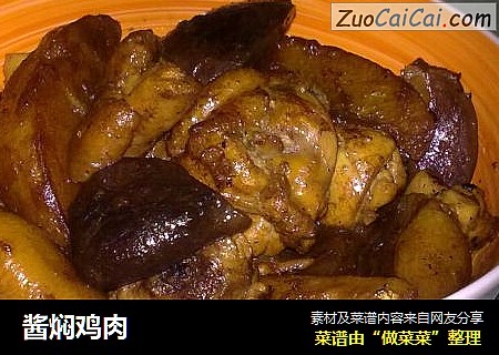 酱焖鸡肉