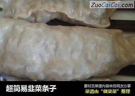 超简易韭菜条子