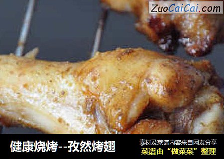 健康烧烤--孜然烤翅