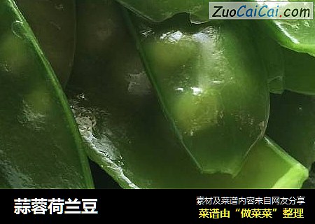 蒜蓉荷兰豆