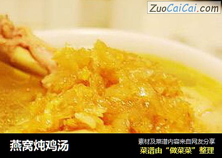 燕窝炖鸡汤