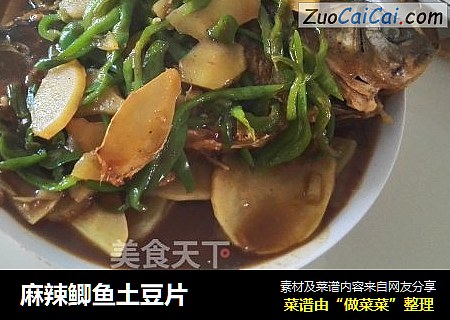麻辣鲫鱼土豆片