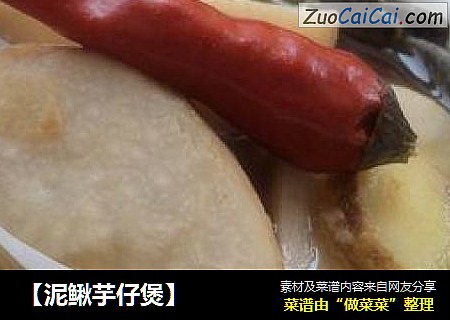 【泥鳅芋仔煲】