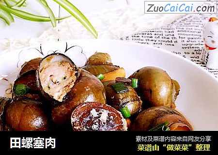 田螺塞肉