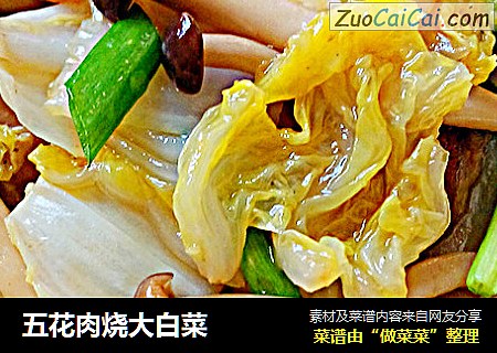 五花肉烧大白菜