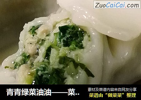 菜肉馄饨