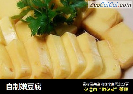 自制嫩豆腐