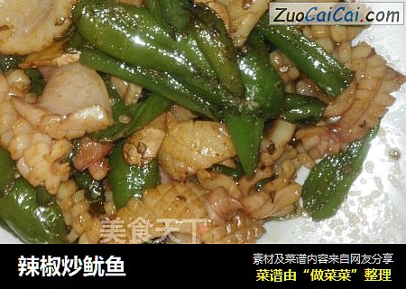 辣椒炒鱿鱼