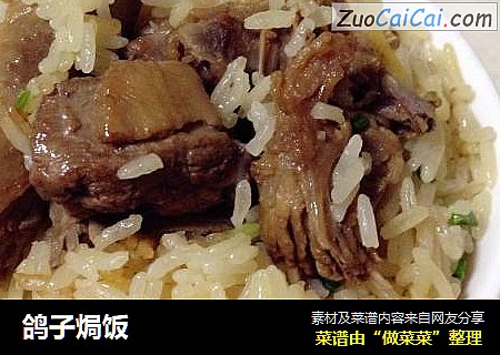 鸽子焗饭