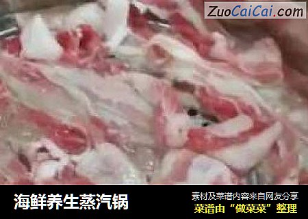 海鲜养生蒸汽锅