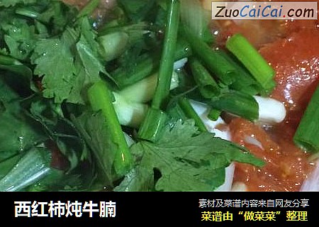 西红柿炖牛腩