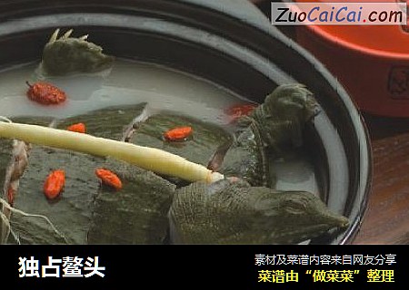 独占鳌头