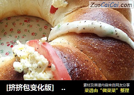 [挤挤包变化版]　挤挤三明治 番茄鸡蛋沙拉 x 金枪鱼沙拉