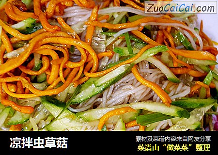 凉拌虫草菇