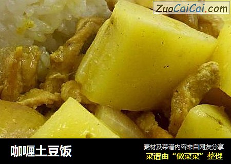 咖喱土豆饭