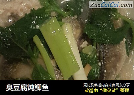 臭豆腐炖鲫鱼