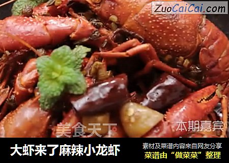 大虾来了麻辣小龙虾