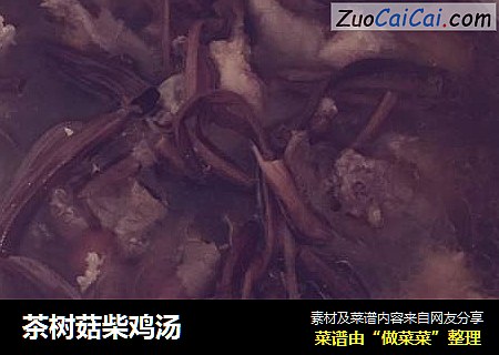 茶树菇柴鸡汤