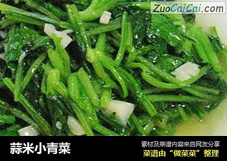 蒜米小青菜