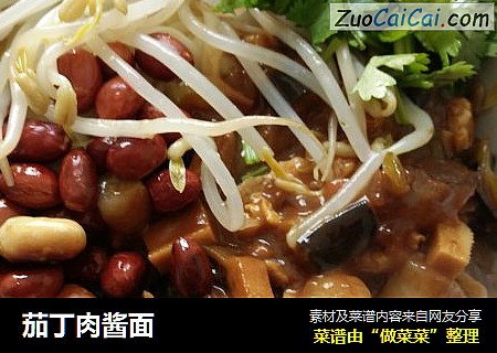 茄丁肉酱面