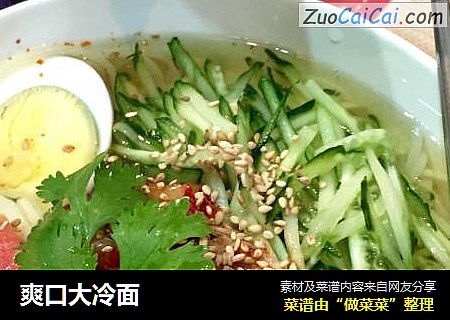 爽口大冷面