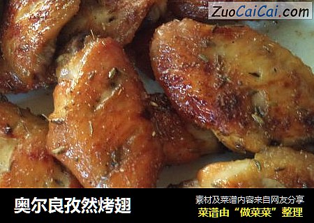 奥尔良孜然烤翅