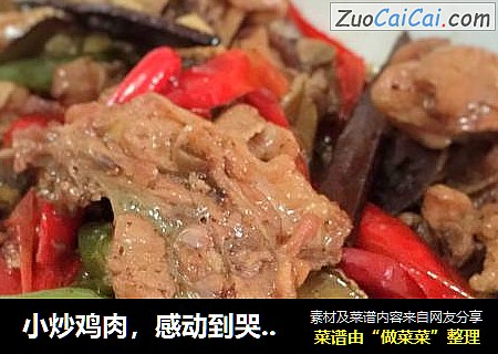 小炒鸡肉，感动到哭的美味。