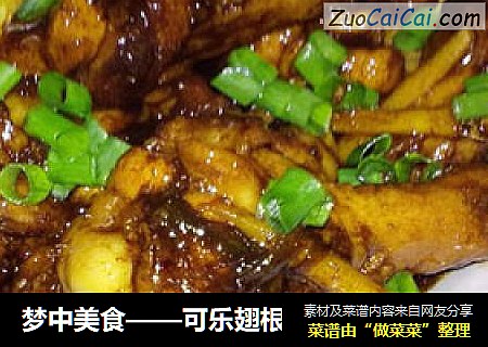 梦中美食——可乐翅根