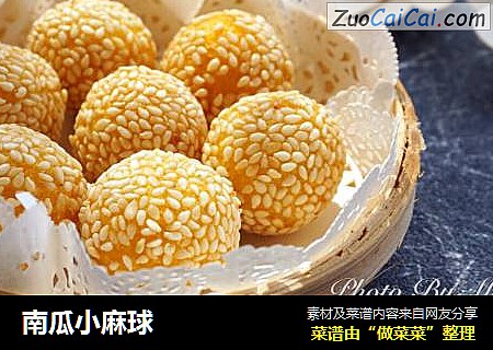 南瓜小麻球