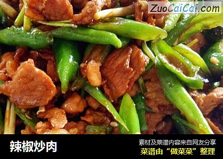 辣椒炒肉