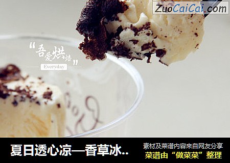 夏日透心凉—香草冰淇淋