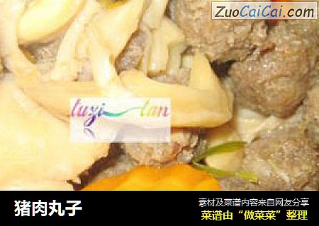 猪肉丸子