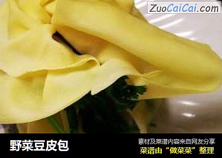 野菜豆皮包