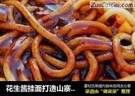 花生酱挂面打造山寨版热干面