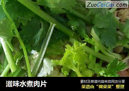 滋味水煮肉片
