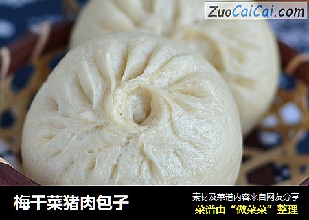 梅干菜猪肉包子