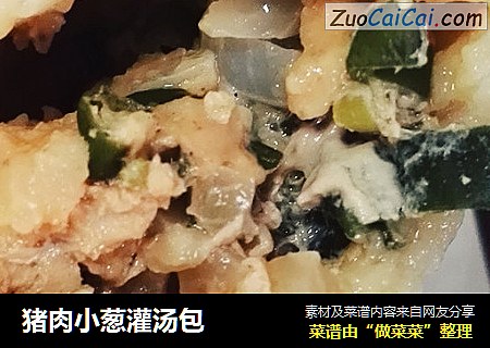 猪肉小葱灌汤包
