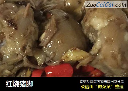 红烧猪脚