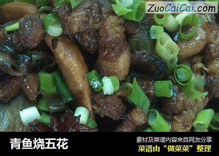 青鱼烧五花