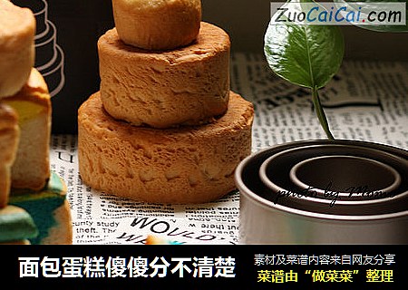 面包蛋糕傻傻分不清楚