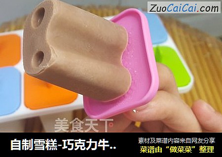 自制雪糕-巧克力牛奶味