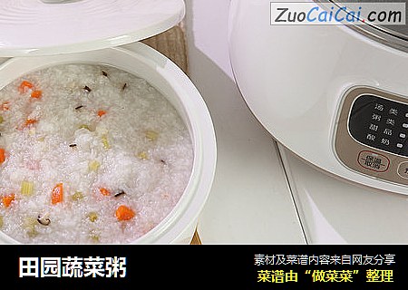 田园蔬菜粥