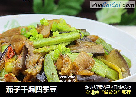 茄子干煸四季豆