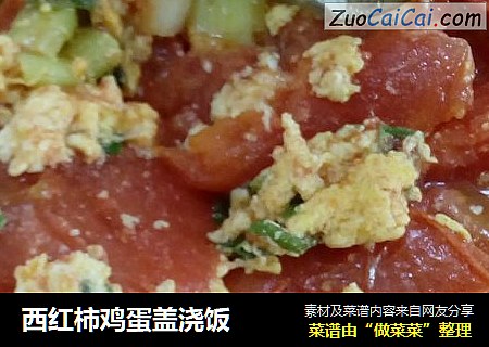 西红柿鸡蛋盖浇饭