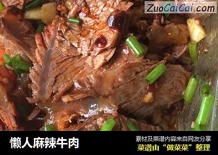懒人麻辣牛肉