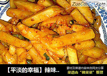 辣味土豆条