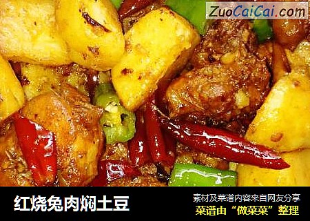 红烧兔肉焖土豆